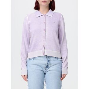 Diesel Women Long-Sleeved Cotton Polo Collar Cardigan Diesel